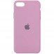 Чохол Silicone Case Full Protective (AA) для Apple iPhone SE (2020) Ліловий / Lilac Pride