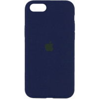 Чохол Silicone Case Full Protective (AA) для Apple iPhone SE (2020) Синій / Deep navy