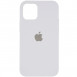 Чохол Silicone Case Full Protective (AA) для Apple iPhone 12 Pro / 12 (6.1") Білий / White