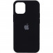 Чохол Silicone Case Full Protective (AA) для Apple iPhone 12 Pro / 12 (6.1") Чорний / Black