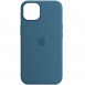 Чохол Silicone Case Full Protective (AA) для Apple iPhone 12 Pro / 12 (6.1") Синій / Blue Jay