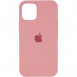 Чехол Silicone Case Full Protective (AA) для Apple iPhone 12 Pro Max (6.7") Розовый / Pink