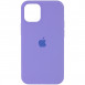 Чохол Silicone Case Full Protective (AA) для Apple iPhone 12 Pro Max (6.7") Бузковий / Dasheen