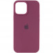 Чохол Silicone Case Full Protective (AA) для Apple iPhone 13 Pro Max (6.7") Бордовий / Plum