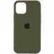 Чохол Silicone Case Full Protective (AA) для Apple iPhone 13 Pro Max (6.7") Зелений / Dark Olive