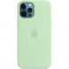 Чохол Silicone Case Full Protective (AA) для Apple iPhone 13 Pro Max (6.7") Зелений / Pistachio