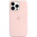 Чохол Silicone Case Full Protective (AA) для Apple iPhone 13 Pro Max (6.7") Рожевий / Chalk Pink