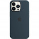Чохол Silicone Case Full Protective (AA) для Apple iPhone 13 Pro (6.1") Синій / Abyss Blue