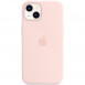 Чохол Silicone Case Full Protective (AA) для Apple iPhone 13 (6.1") Рожевий / Chalk Pink