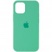 Чохол Silicone Case Full Protective (AA) для Apple iPhone 14 (6.1") Зелений / Spearmint