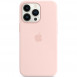 Чохол Silicone Case Full Protective (AA) для Apple iPhone 14 (6.1") Рожевий / Chalk Pink