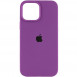 Чохол Silicone Case Full Protective (AA) для Apple iPhone 15 (6.1") Фіолетовий / Grape