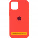 Чохол Silicone Case Full Protective (AA) для Apple iPhone 16 (6.1") Кавуновий / Watermelon red