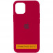 Чохол Silicone Case Full Protective (AA) для Apple iPhone 16 (6.1") Червоний / Rose Red