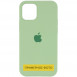 Чохол Silicone Case Full Protective (AA) для Apple iPhone 16 (6.1") М'ятний / Mint