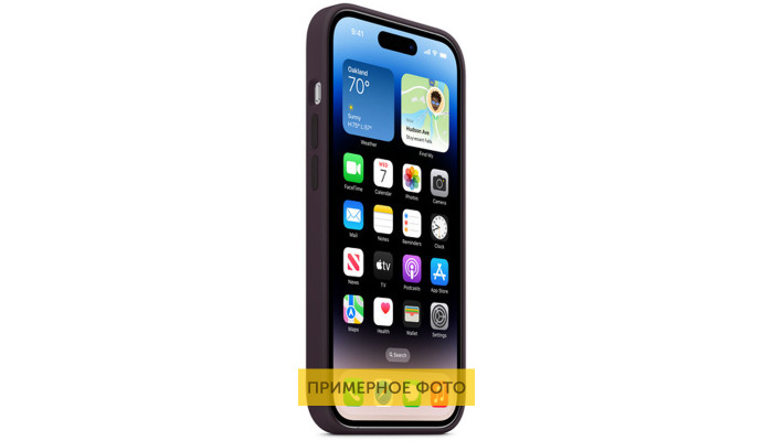 Чехол Silicone Case Full Protective (AA) для Apple iPhone 16 Plus (6.7