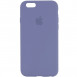 Чехол Silicone Case Full Protective (AA) для Apple iPhone 6/6s (4.7") Серый / Lavender Gray
