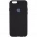 Чехол Silicone Case Full Protective (AA) для Apple iPhone 6/6s (4.7") Черный / Black
