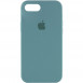Чохол Silicone Case Full Protective (AA) для Apple iPhone 6/6s (4.7") Зелений / Light cactus