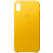 Чехол Silicone Case (AA) для Apple iPhone XS Max (6.5") Желтый / Sunflower