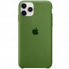 Чехол Silicone Case (AA) для Apple iPhone 11 Pro Max (6.5") Зеленый / Army green