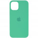 Чехол Silicone Case (AA) для Apple iPhone 12 Pro / 12 (6.1") Зеленый / Spearmint