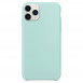 Чохол Silicone Case without Logo (AA) для Apple iPhone 11 Pro Max (6.5") Блакитний / Marine Green
