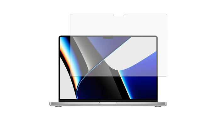 Защитная пленка PET (тех.пак) для Apple MacBook Air 13.6'' (2022) Прозрачный - фото