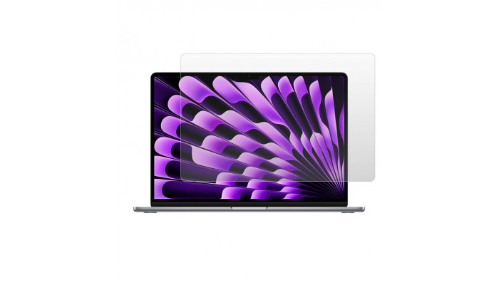Защитная пленка PET (тех.пак) для Apple MacBook Air 15.3'' (2023) (2024) Прозрачный - фото