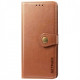Кожаный чехол книжка GETMAN Gallant (PU) для Samsung Galaxy A31 Коричневый - фото
