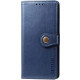 Шкіряний чохол книжка GETMAN Gallant (PU) для Xiaomi Redmi 9 Синій - фото