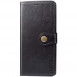 Кожаный чехол книжка GETMAN Gallant (PU) для Xiaomi Redmi 9 Черный
