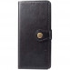 Кожаный чехол книжка GETMAN Gallant (PU) для Xiaomi Redmi 9A Черный