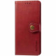 Кожаный чехол книжка GETMAN Gallant (PU) для Xiaomi Redmi Note 10 5G / Poco M3 Pro Красный - фото