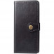 Кожаный чехол книжка GETMAN Gallant (PU) для Samsung Galaxy S21 FE Черный