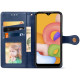 Кожаный чехол книжка GETMAN Gallant (PU) для Xiaomi Redmi Note 11 (Global) / Note 11S Синий - фото