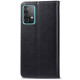 Кожаный чехол книжка GETMAN Gallant (PU) для Samsung Galaxy A23 4G Черный - фото
