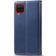 Кожаный чехол книжка GETMAN Gallant (PU) для Samsung Galaxy M53 5G Синий - фото