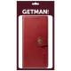 Шкіряний чохол книжка GETMAN Gallant (PU) для TECNO Pop 5 LTE Червоний - фото