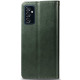 Кожаный чехол книжка GETMAN Gallant (PU) для Samsung Galaxy M54 5G Зеленый - фото