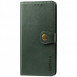 Кожаный чехол книжка GETMAN Gallant (PU) для Oppo A58 4G Зеленый