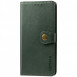 Кожаный чехол книжка GETMAN Gallant (PU) для Samsung Galaxy S23 FE Зеленый