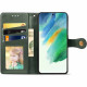Кожаный чехол книжка GETMAN Gallant (PU) для Samsung Galaxy S23 FE Зеленый - фото