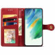 Шкіряний чохол книжка GETMAN Gallant (PU) для Samsung Galaxy S23 FE Червоний - фото