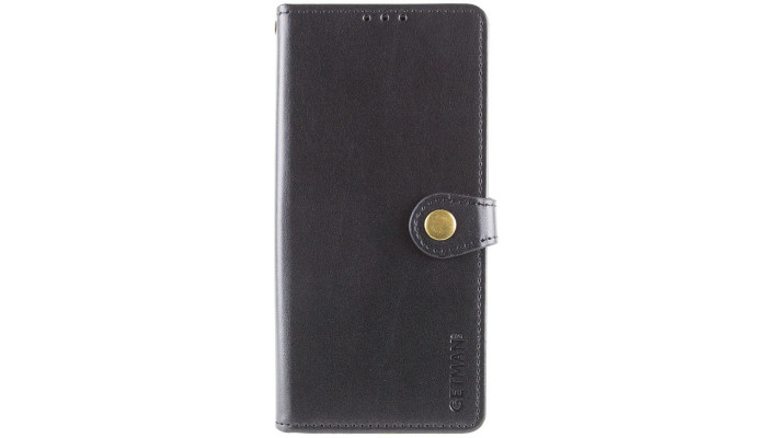 Кожаный чехол книжка GETMAN Gallant (PU) для Samsung Galaxy A55 Черный - фото