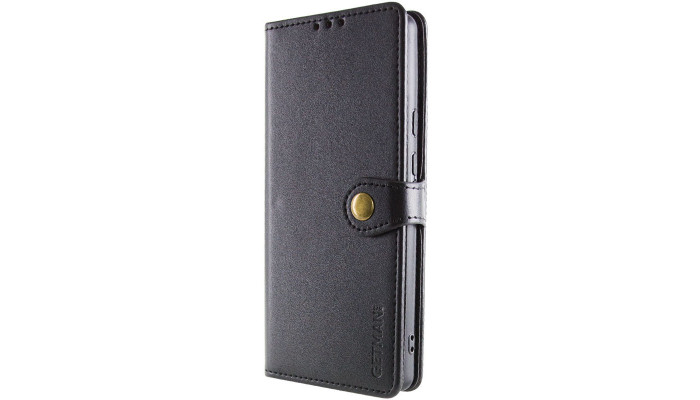 Шкіряний чохол книжка GETMAN Gallant (PU) для Samsung Galaxy A55 Чорний - фото