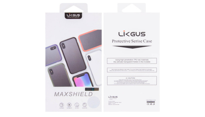 TPU+PC чехол LikGus Maxshield для Apple iPhone 11 Pro Max (6.5
