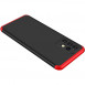 Пластикова накладка GKK LikGus 360 градусів (opp) для Samsung Galaxy A72 4G / A72 5G Чорний / Червоний