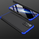 Пластикова накладка GKK LikGus 360 градусів (opp) для Xiaomi Redmi 10 Чорний / Синій - фото