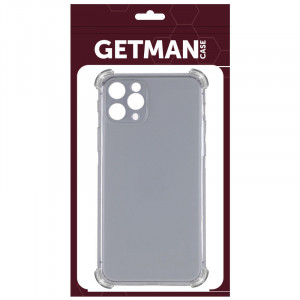 TPU чехол GETMAN Ease logo усиленные углы для Apple iPhone 11 Pro Max (6.5